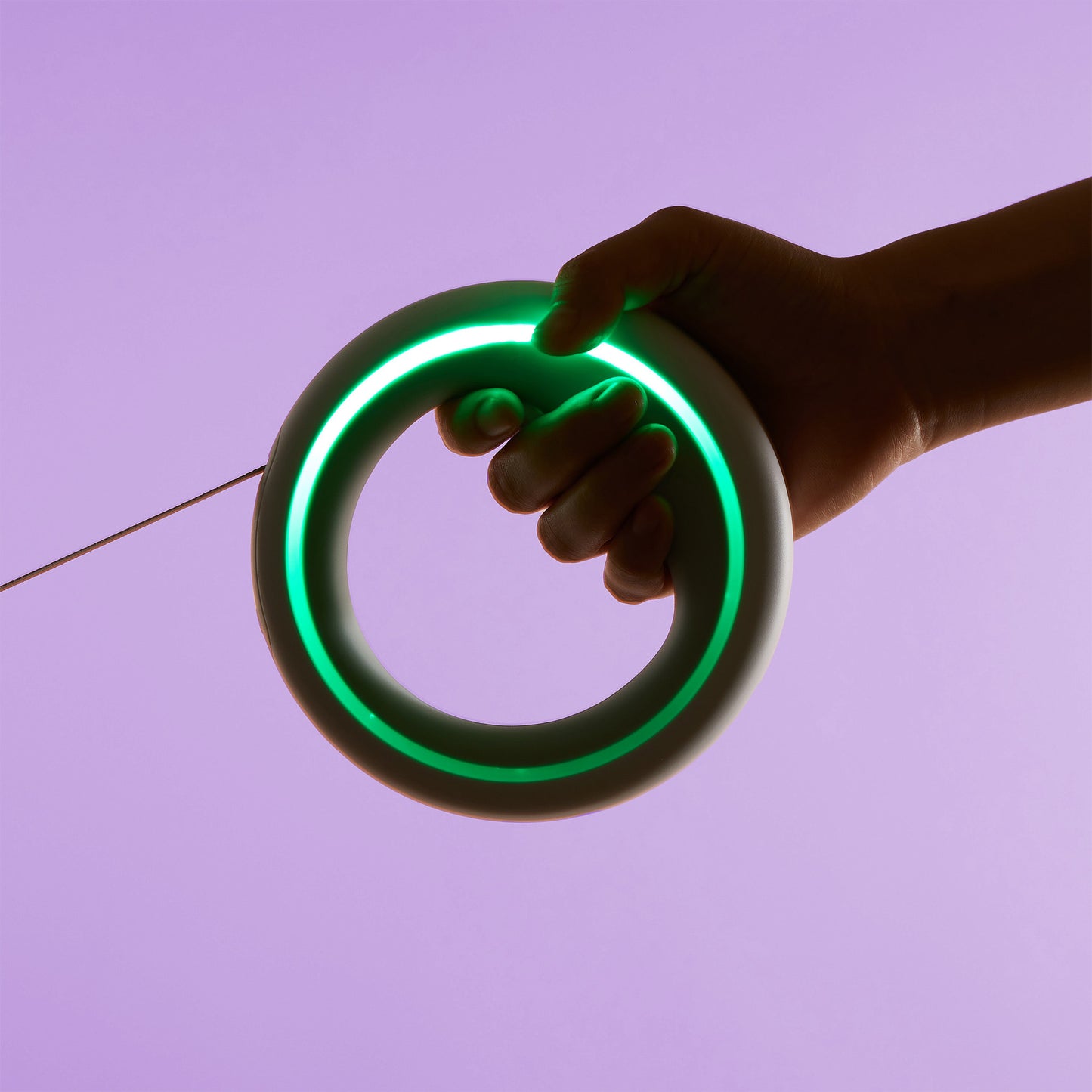 UFO automatinis pavadėlis su LED šviesa - kraunamas USB-C jungtimi