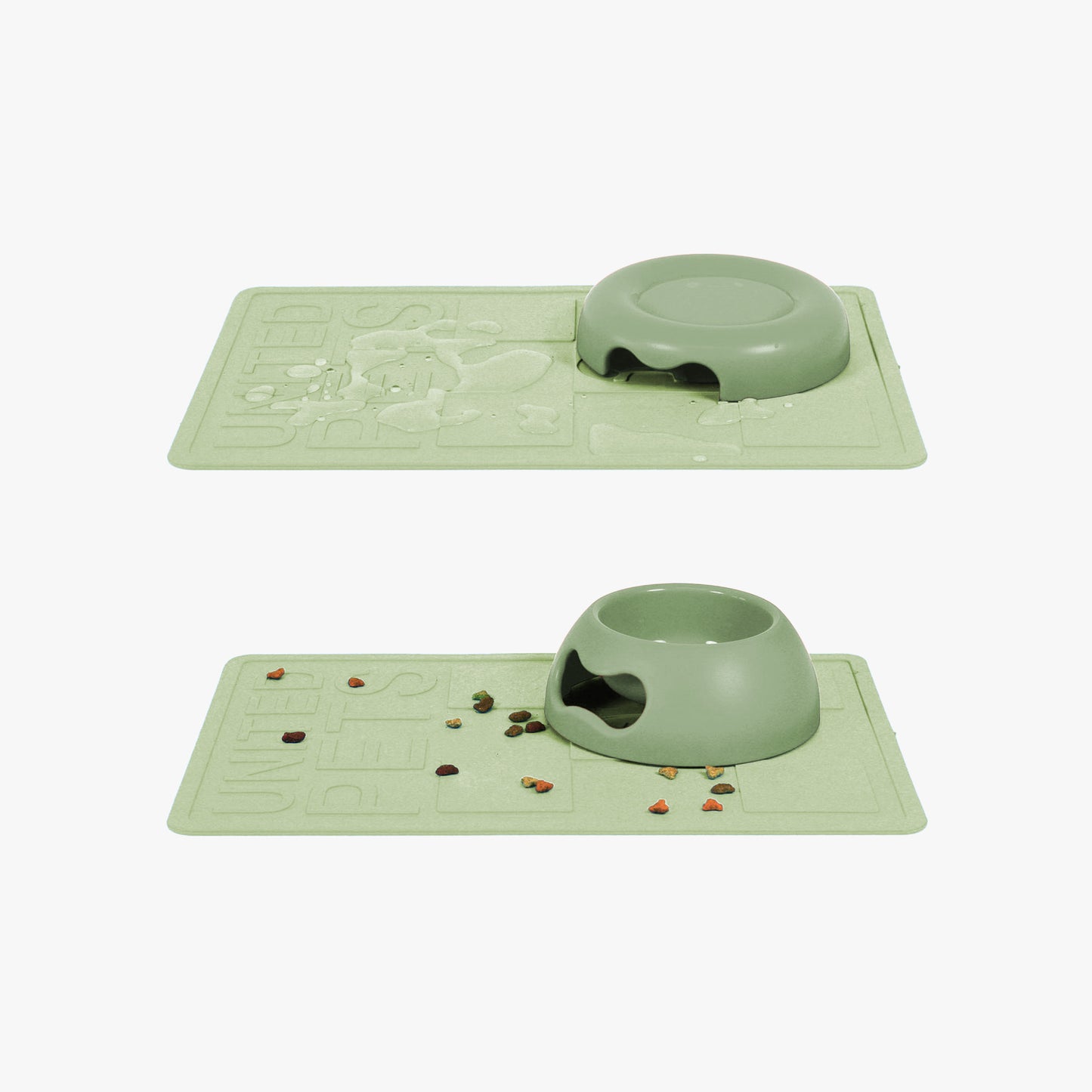 Mustafà antislide bowl mat-šviesiai pilka