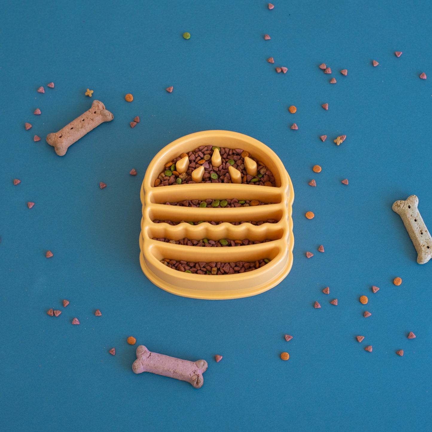 Happy Bowl Slow Feeder – mėsainis