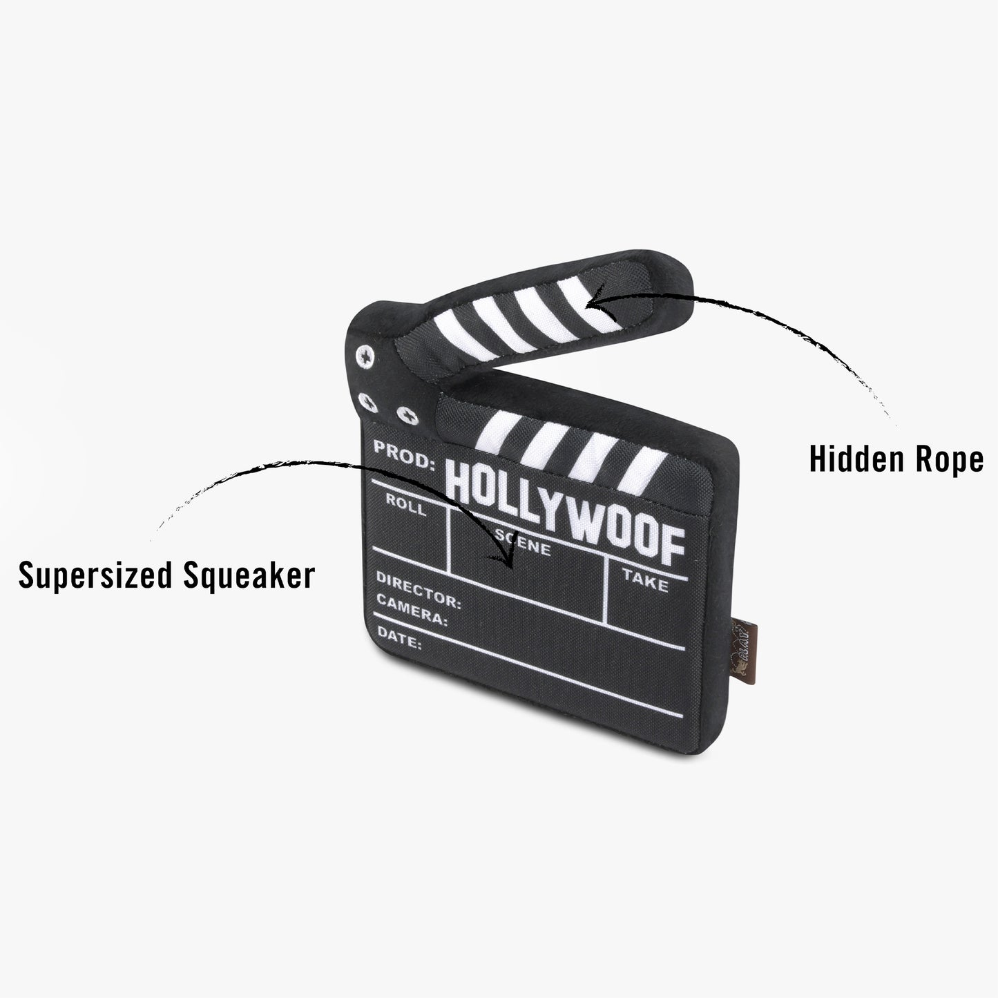 Hollywoof Cinema Collection – Doggy Director lentos žaislas