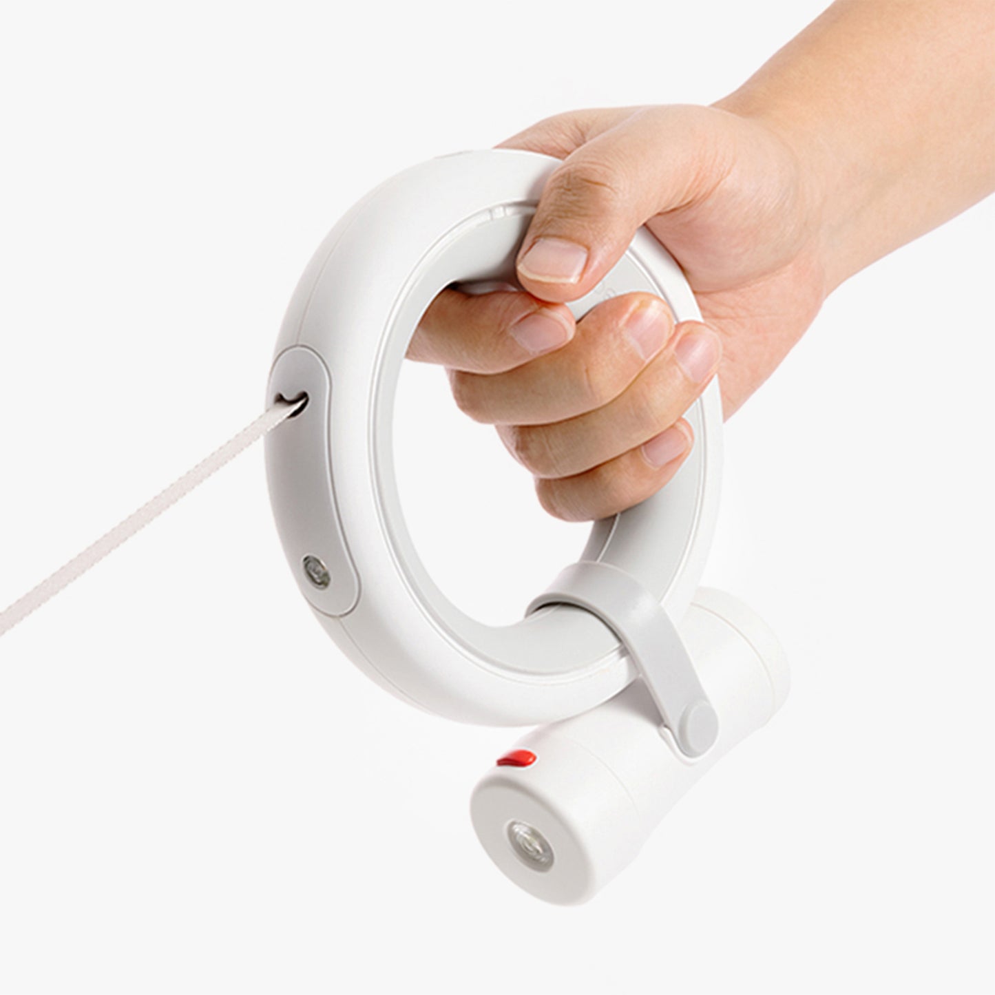 GO! maišelių laikiklis su LED šviesa - kraunamas USB-C jungtimi