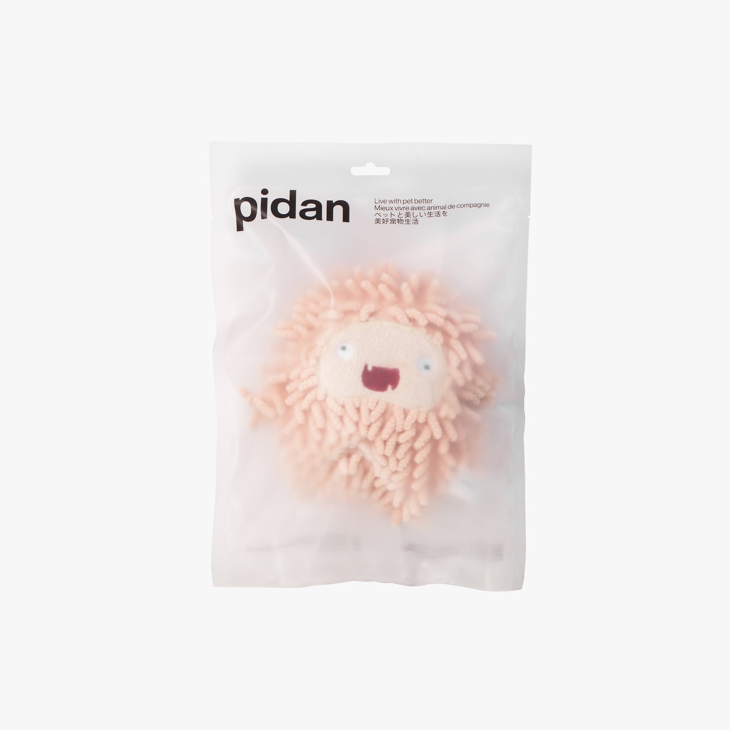 Little Monster pliušinis žaislas katėms - su katžole