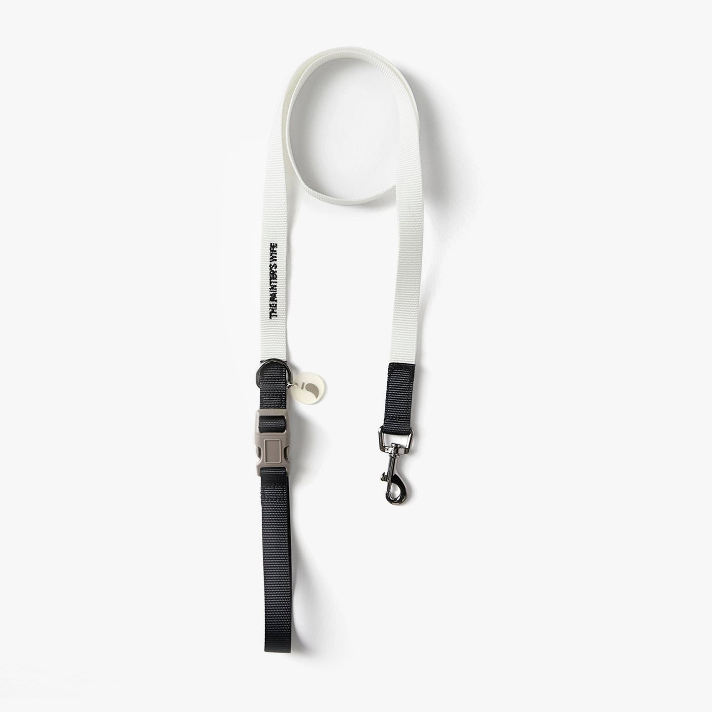 Sonia leash-navy & white