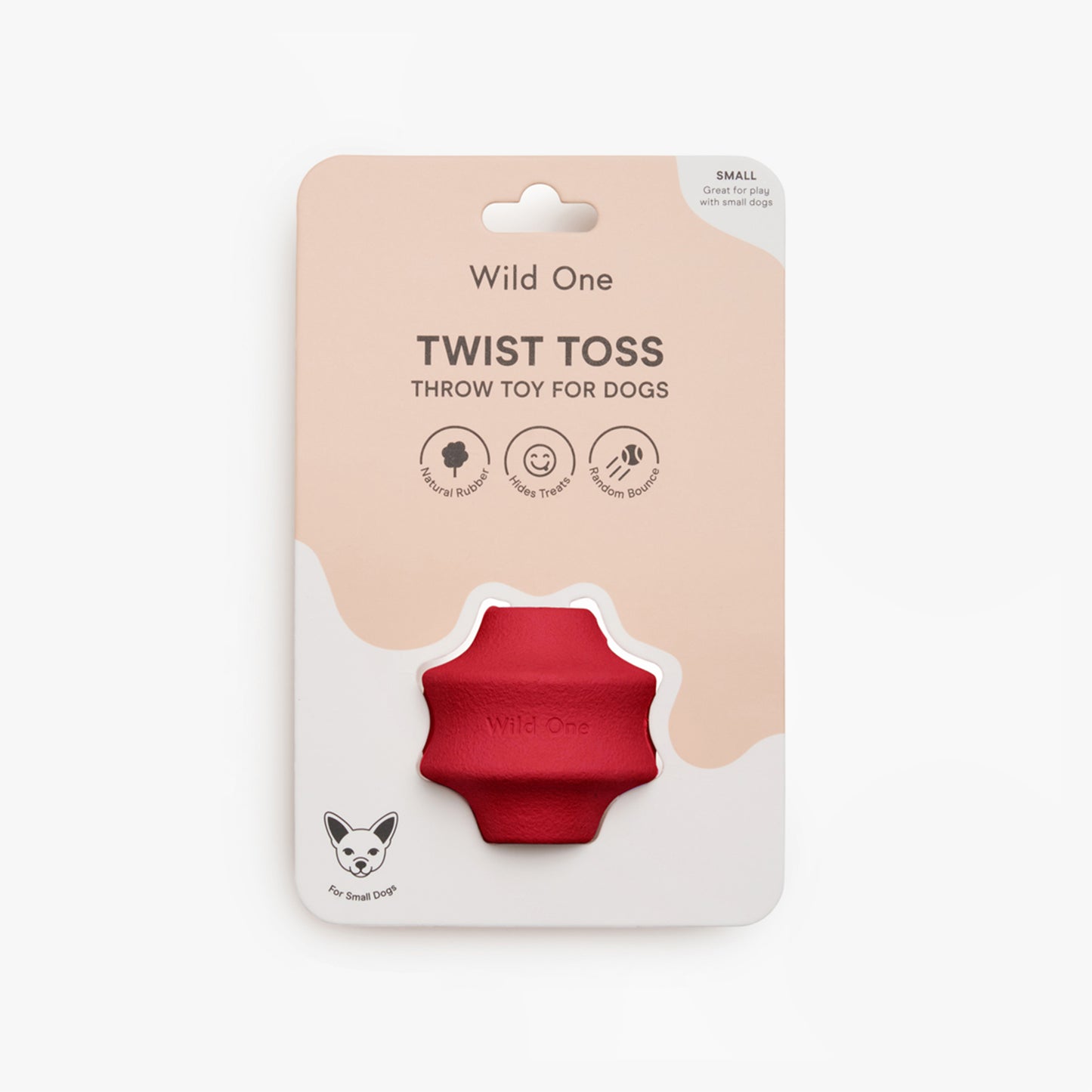Bpa nemokamai twist toss žaislas-braškių raudona