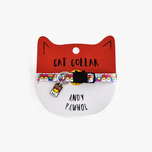Artist Cat Collar - Andy Pawhol