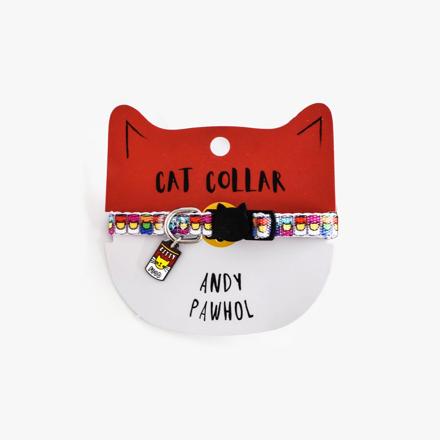 Artist Cat Collar - Andy Pawhol