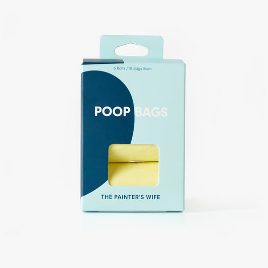 60 Poop Bags - Biodegradable Eco