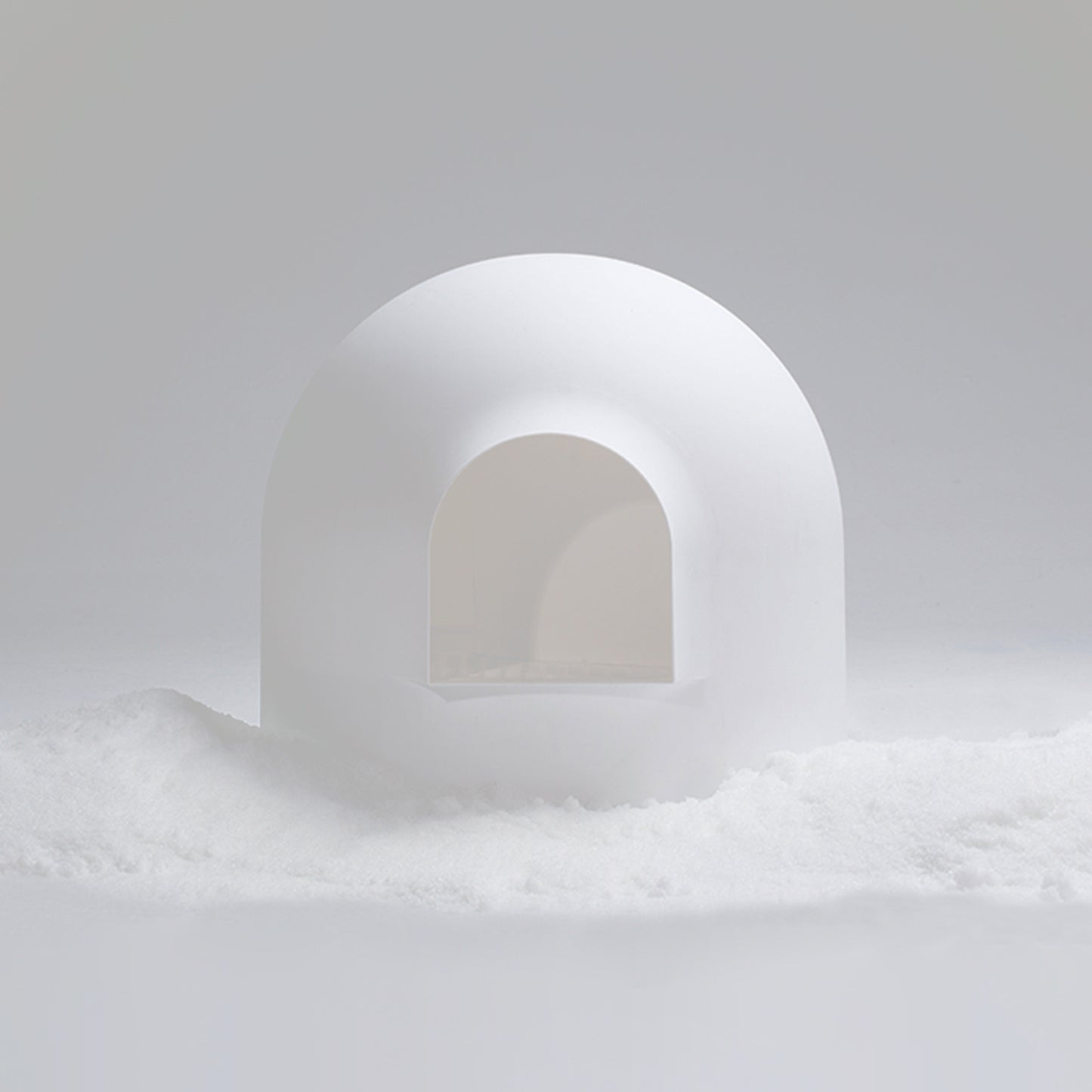 Igloo Snow House Cat Litter Box