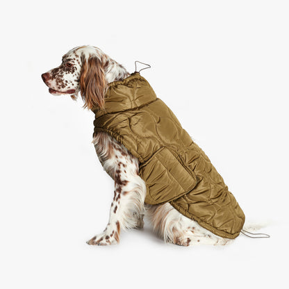 Water Repellent Al Puffer - Olive Green