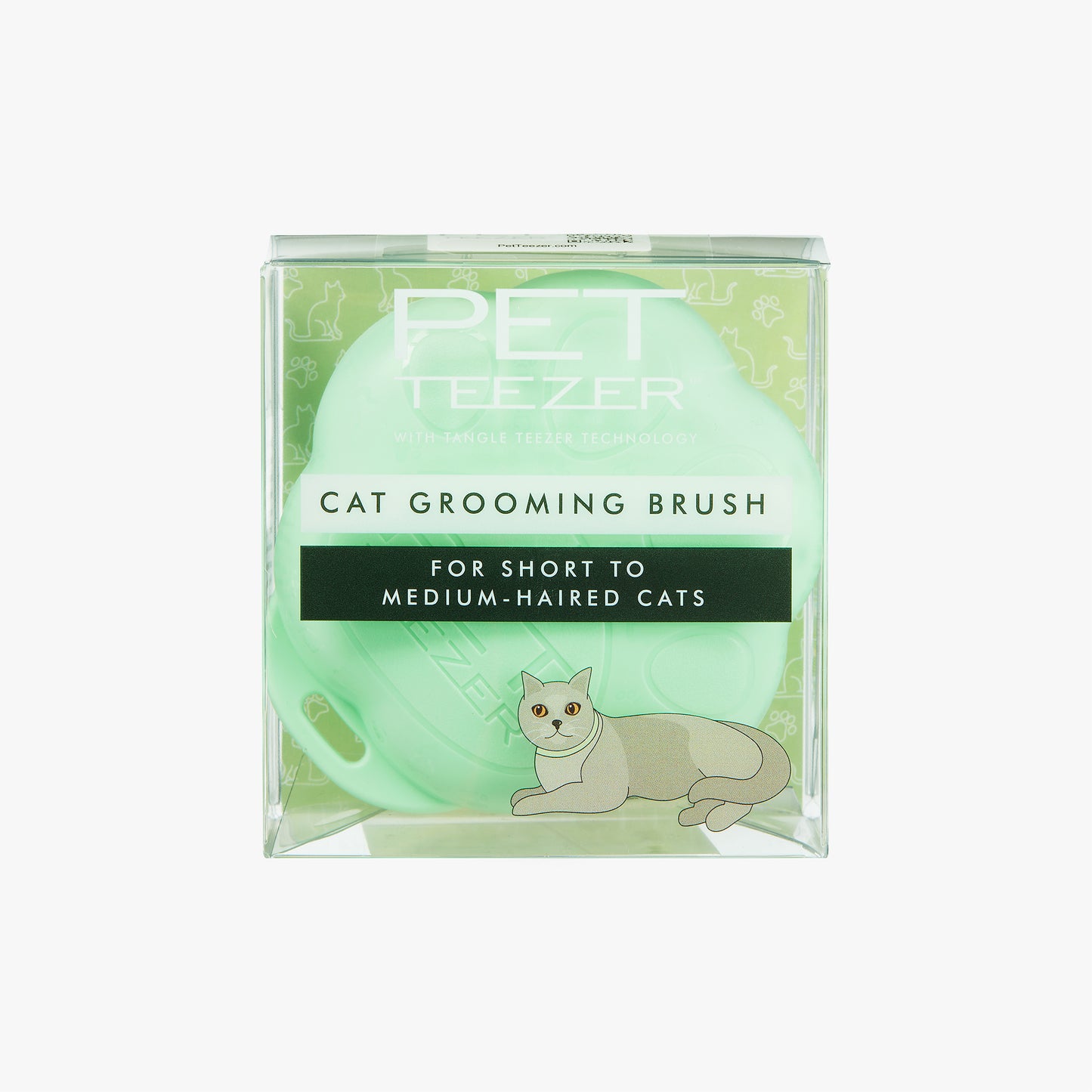 De-Shedding Green Brush For Cats