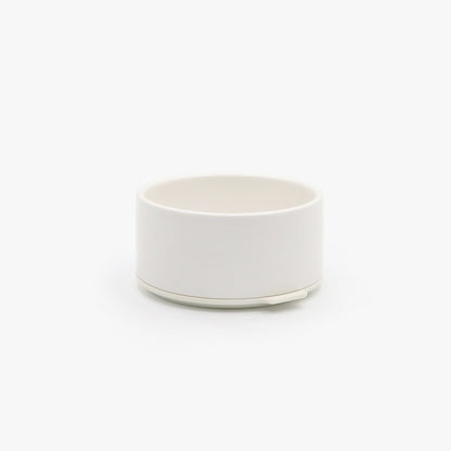 Pudding Ceramic Bowl in White - Medium